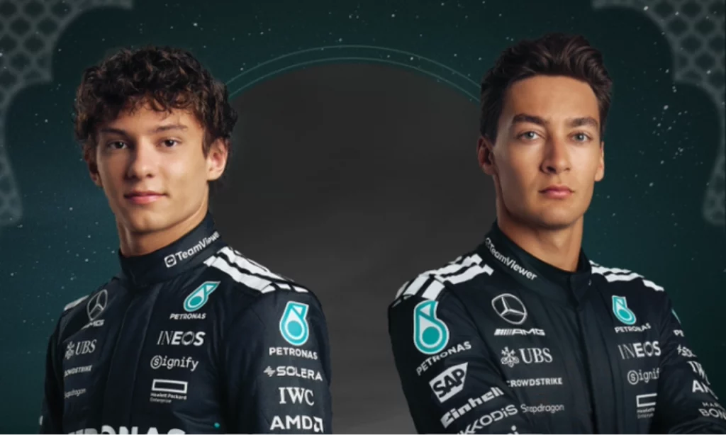 Mercedez-Formula-Uno-pilotos-George Russell- Kimi Antonelli-confirmación-2026