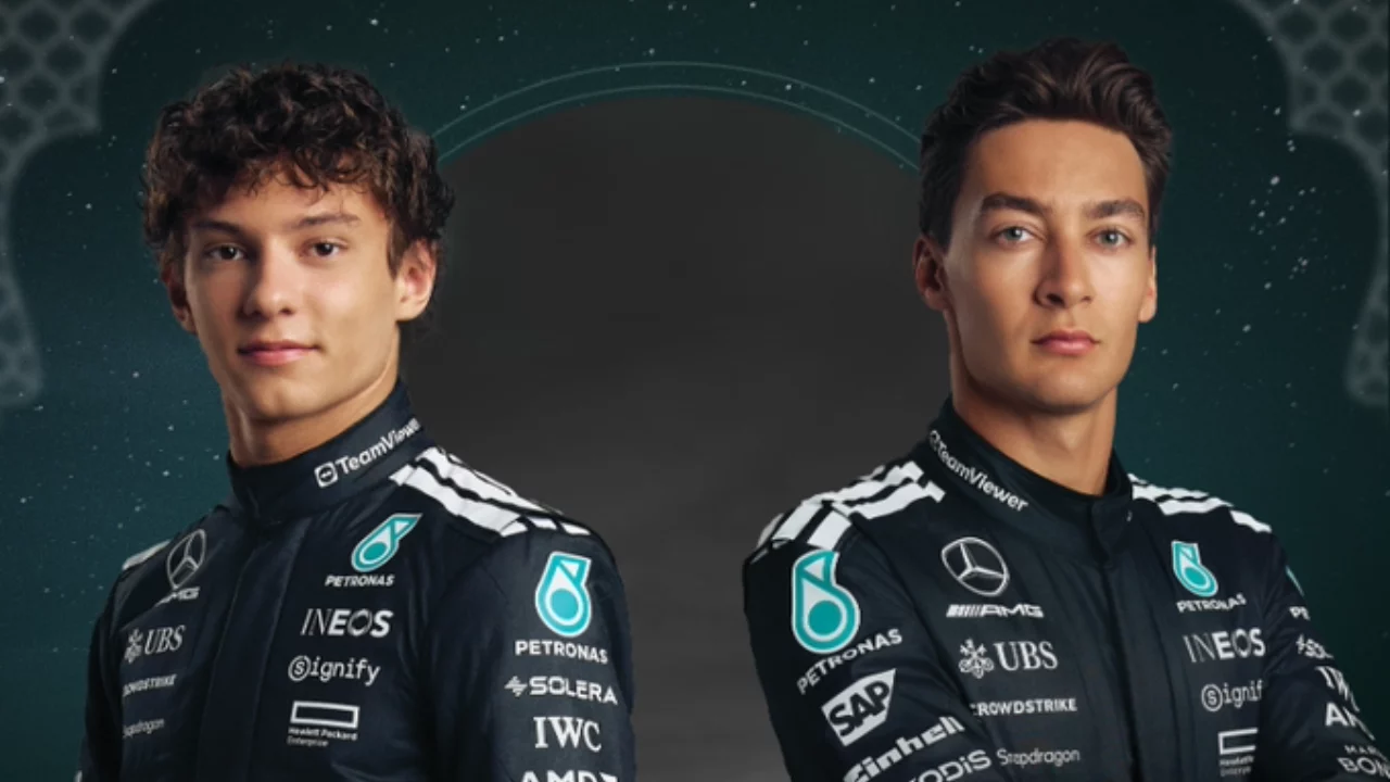 Mercedes confirma a Russell y Antonelli para la nueva era de la Formula Uno en 2026