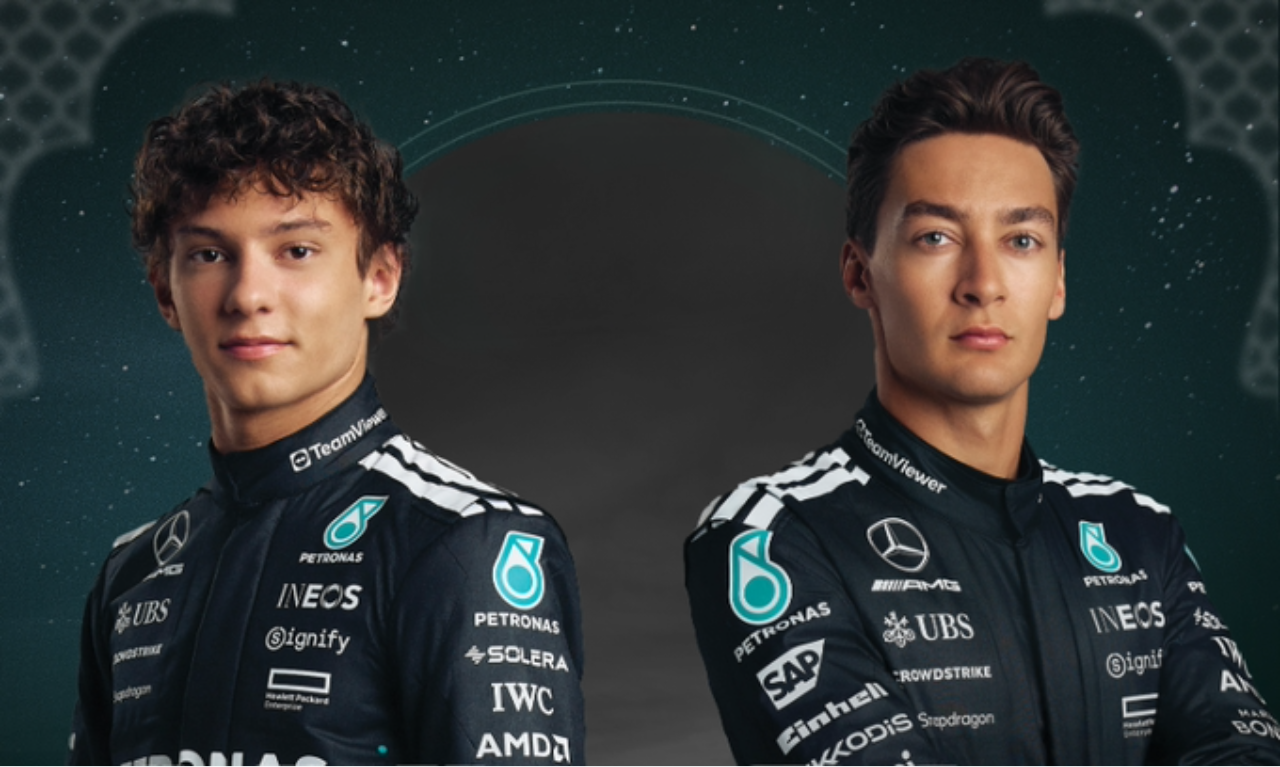 Mercedes confirma a Russell y Antonelli para la nueva era de la Formula Uno en 2026