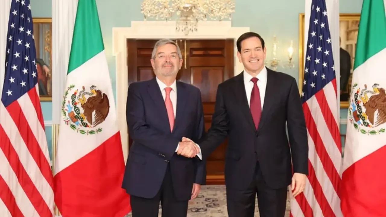Marco Rubio y De la Fuente mantienen reunión ‘muy productiva’ sobre seguridad fronteriza