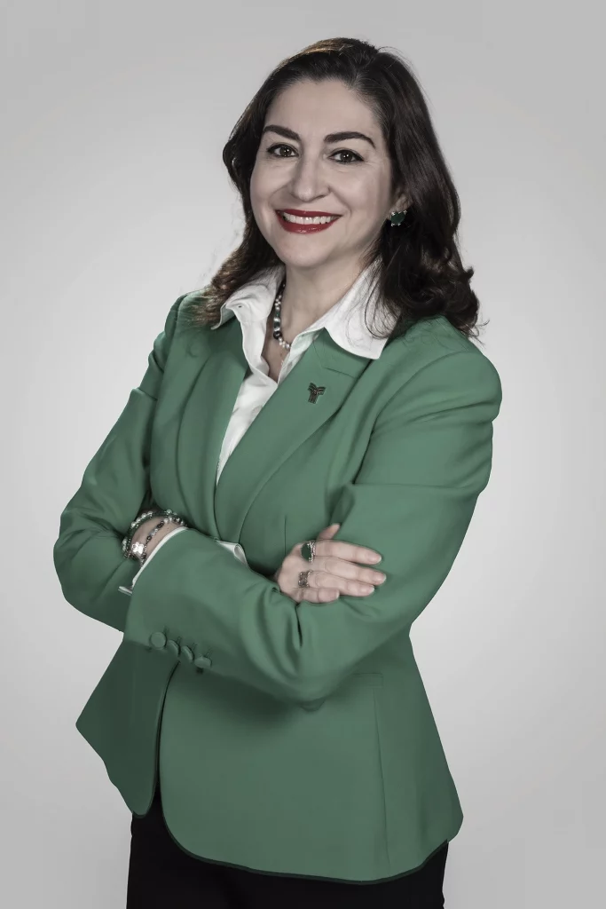 Rosalinda Ballesteros. Directora del Instituto de Propósito y Bienestar Integral. Foto: Factor Wellbeing.