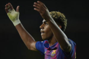 Lamine Yamal marcas