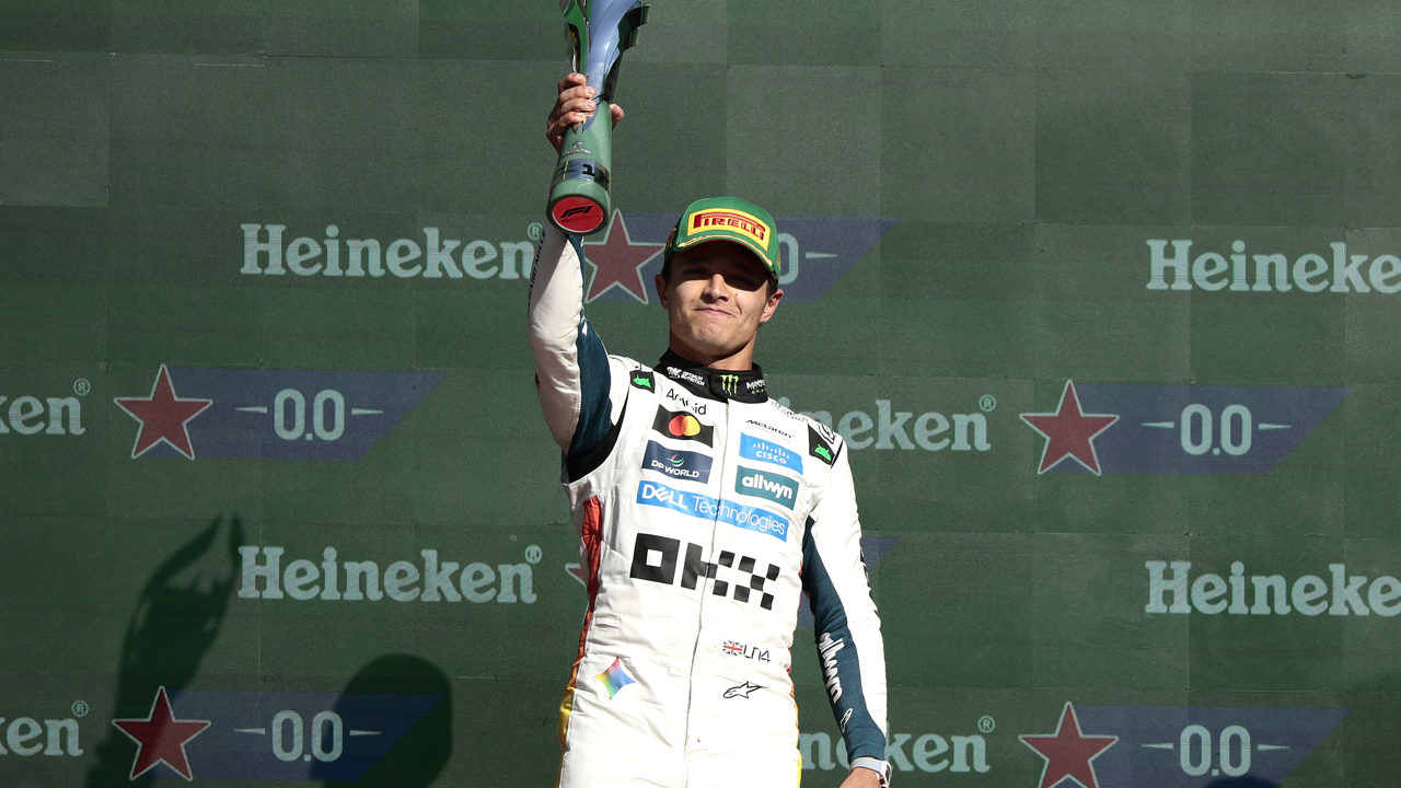 Lando Norris gana el Gran Premio de México y le quita el liderato a Piastri