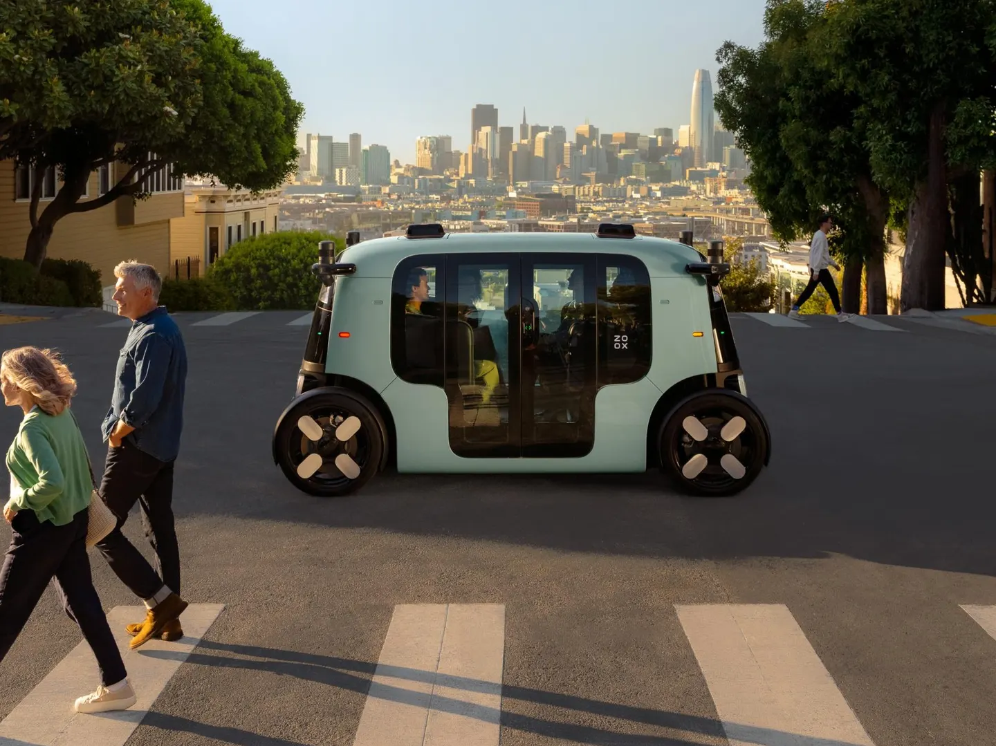 Zoox, la unidad de robotaxi de Amazon, se lanza en San Francisco sin volantes ni comisiones