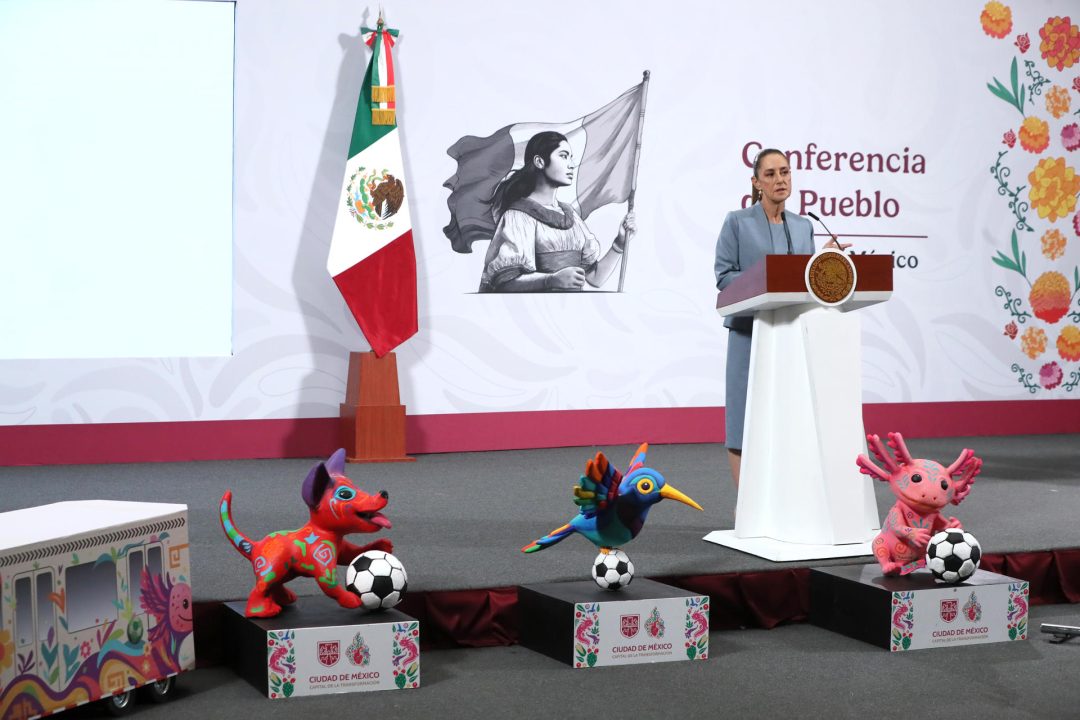 Sheinbaum perfila ir a Washington al sorteo del Mundial de Futbol de la FIFA