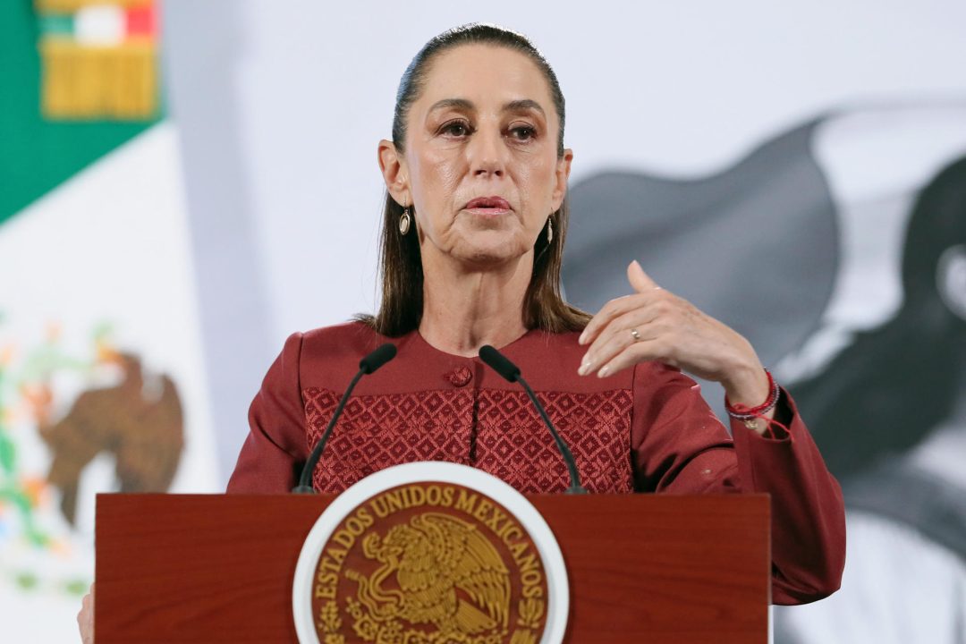 Sheinbaum pide que sea pacífica la marcha por el 25N