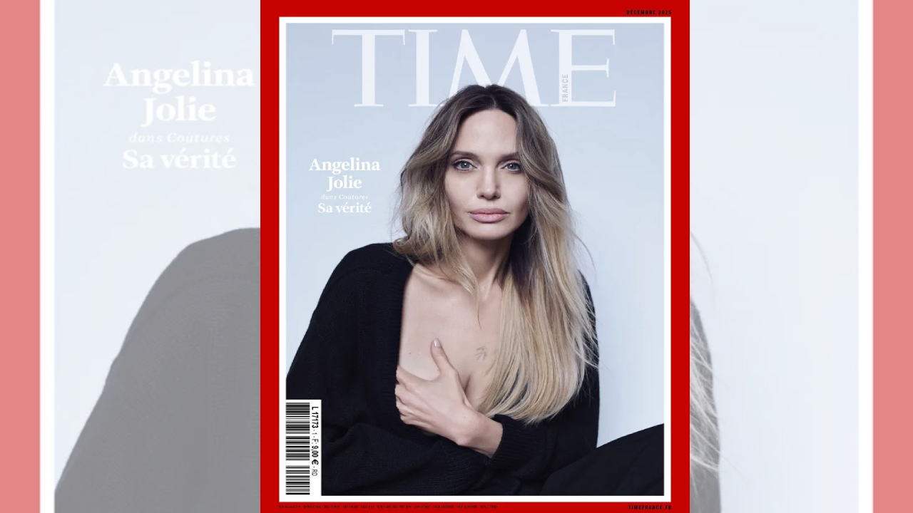 Angelina Jolie revela cicatriz de mastectomía preventiva en la edición francesa de Time