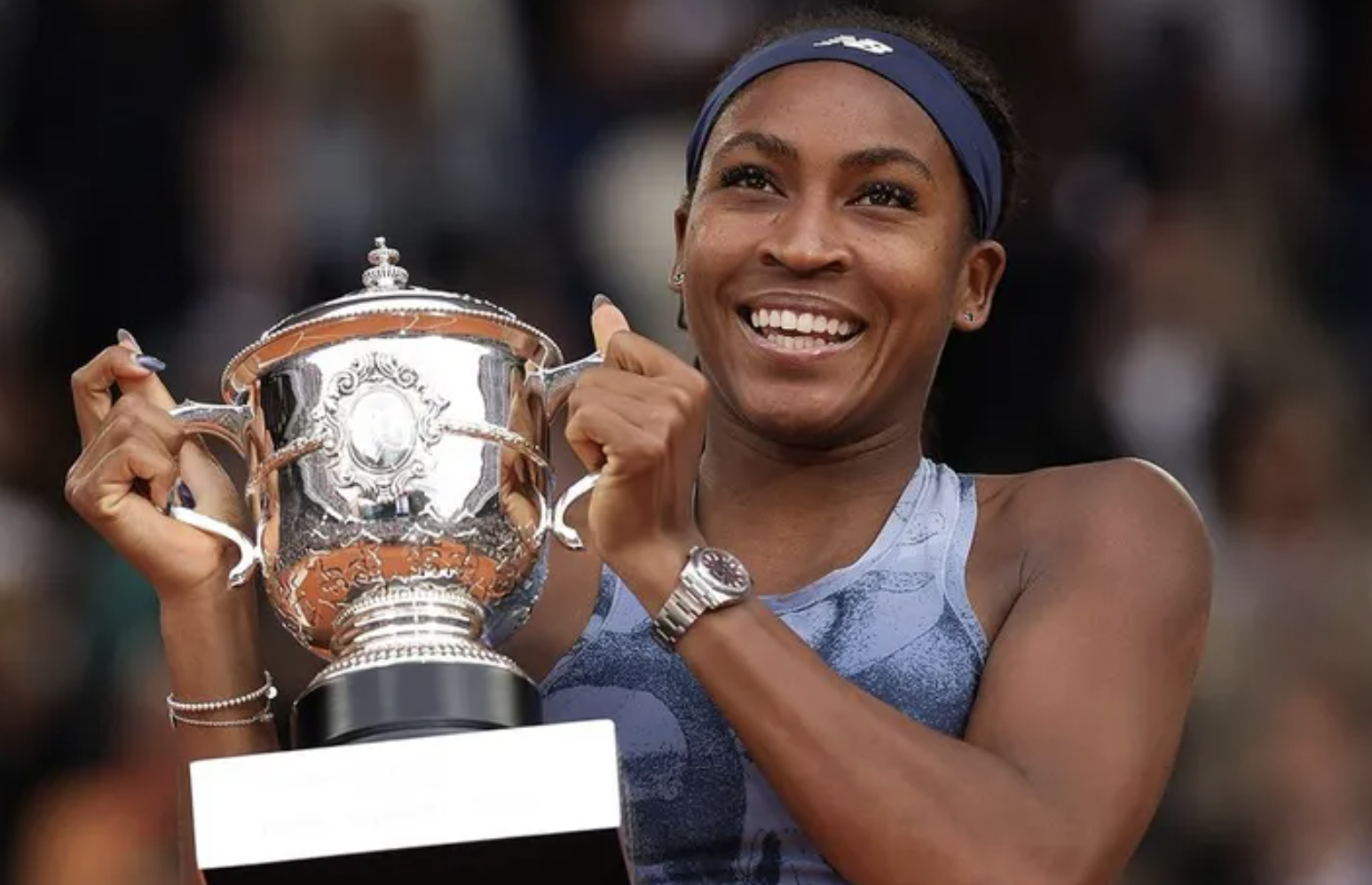 Cómo Coco Gauff triunfa en grande dentro y fuera de la cancha