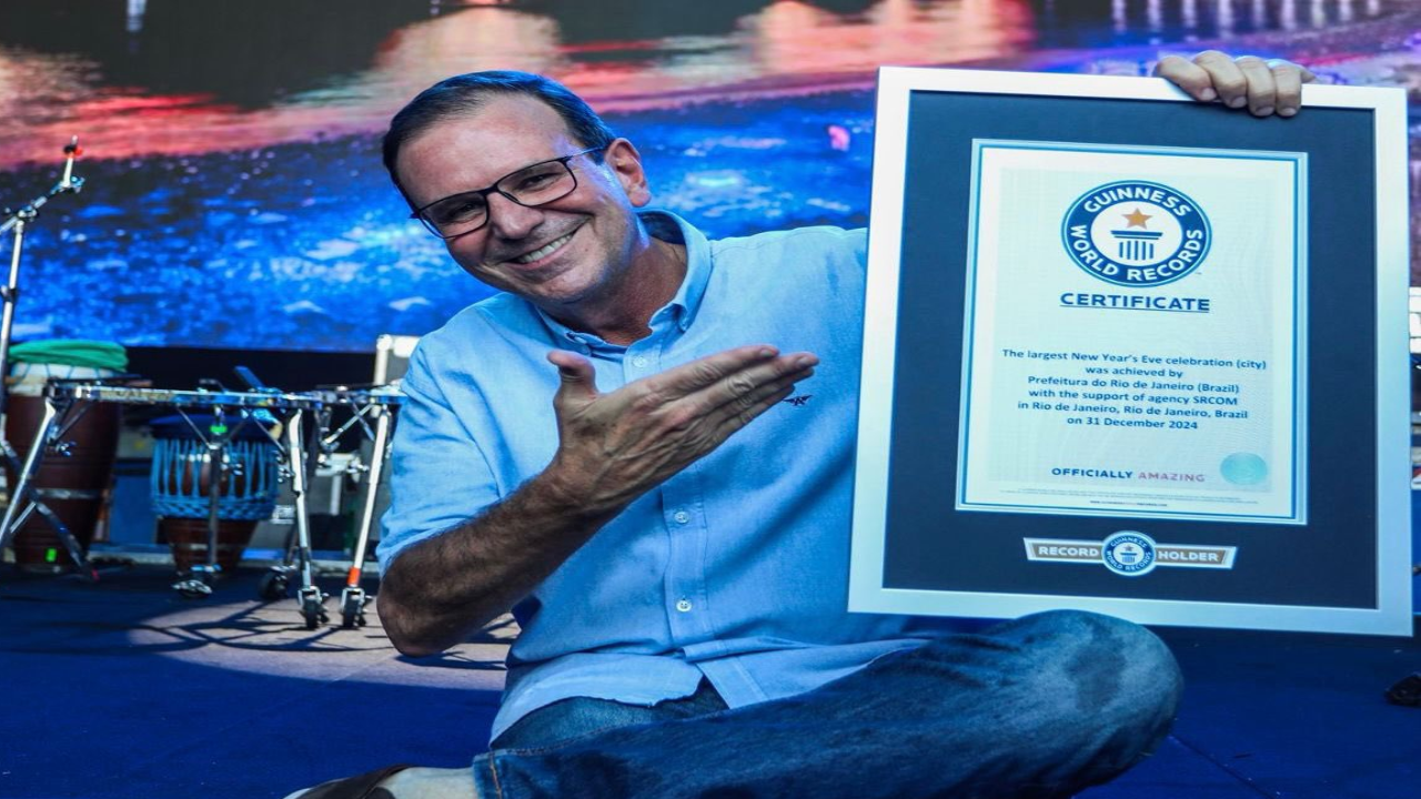 Récord Guinness a Río de Janeiro por organizar la fiesta de fin de año más grande