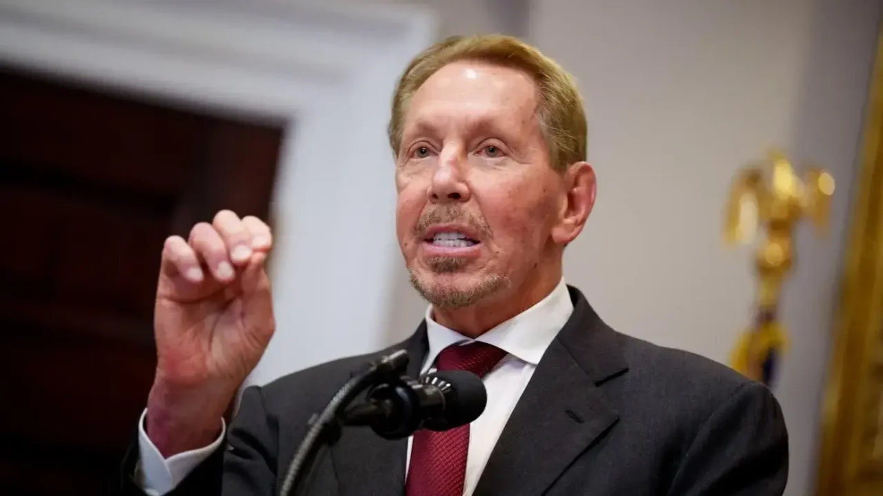 Larry Ellison, con pérdidas de 31,000 mdd, se hunde hasta el tercer puesto entre los más ricos tras desplome de acciones de Oracle