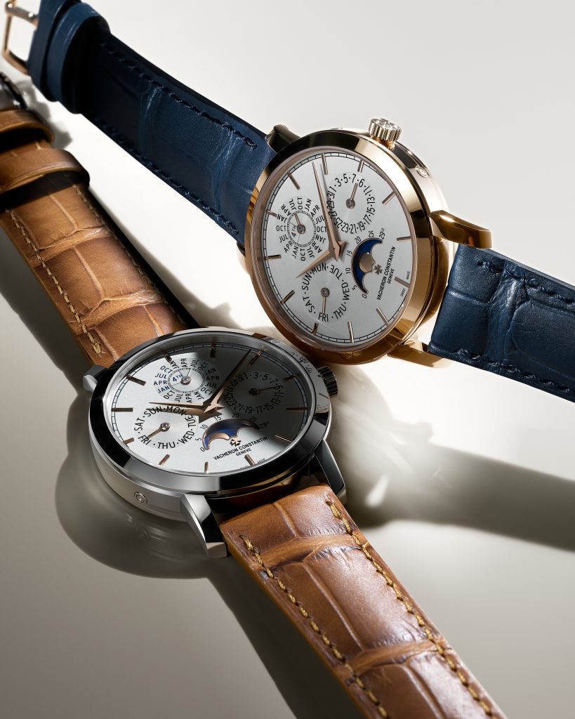 Traditionnelle Calendario Perpetuo Ultraplano de 36.5 mm Foto: Cortesía Vacheron Constantin.