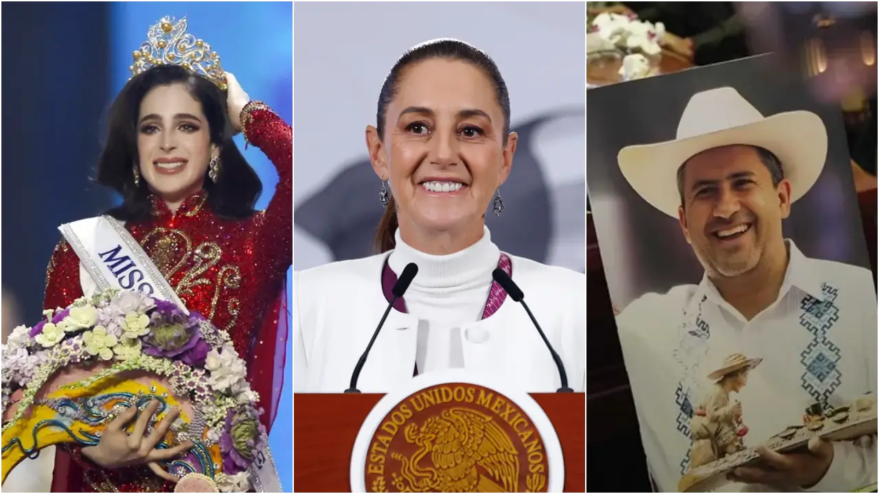 Estos fueron los protagonistas de México en 2025, desde Sheinbaum hasta la polémica Fátima Bosch