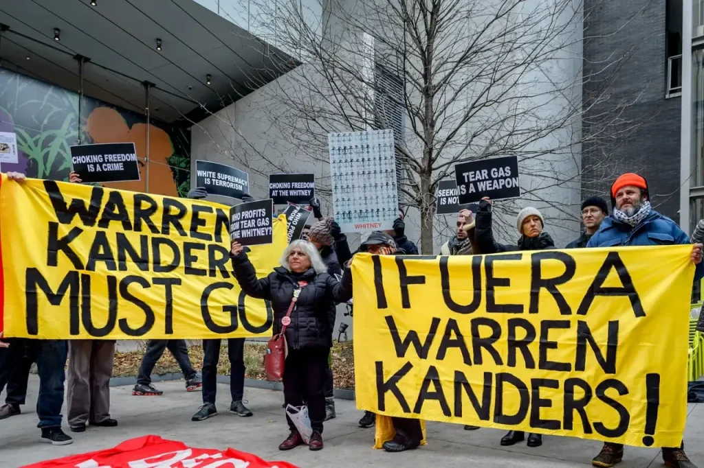 protestas-Warren Kanders