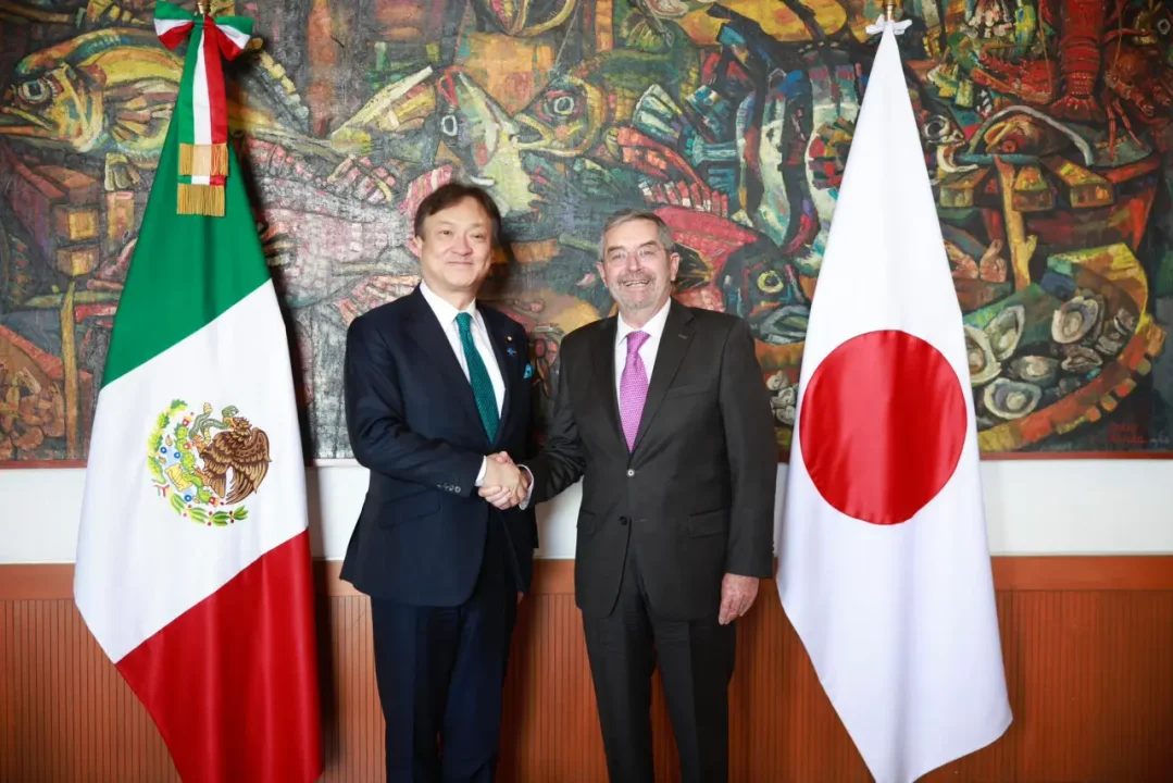 Cancilleres de México y Japón hablan sobre relación bilateral y cooperación económica