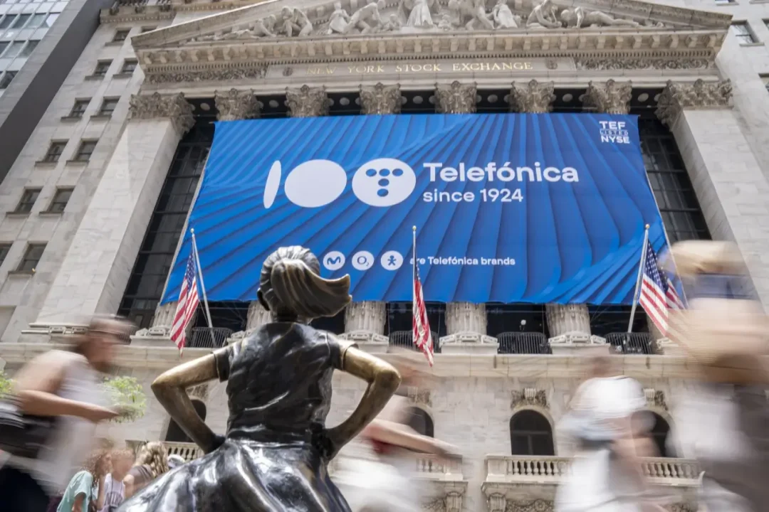 Telefónica notifica a supervisor estadounidense su decisión de abandonar Wall Street