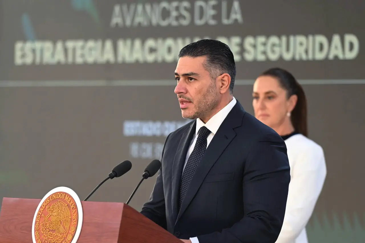 García Harfuch descarta presencia ‘alarmante’ o ‘significativa’ del Tren de Aragua en México
