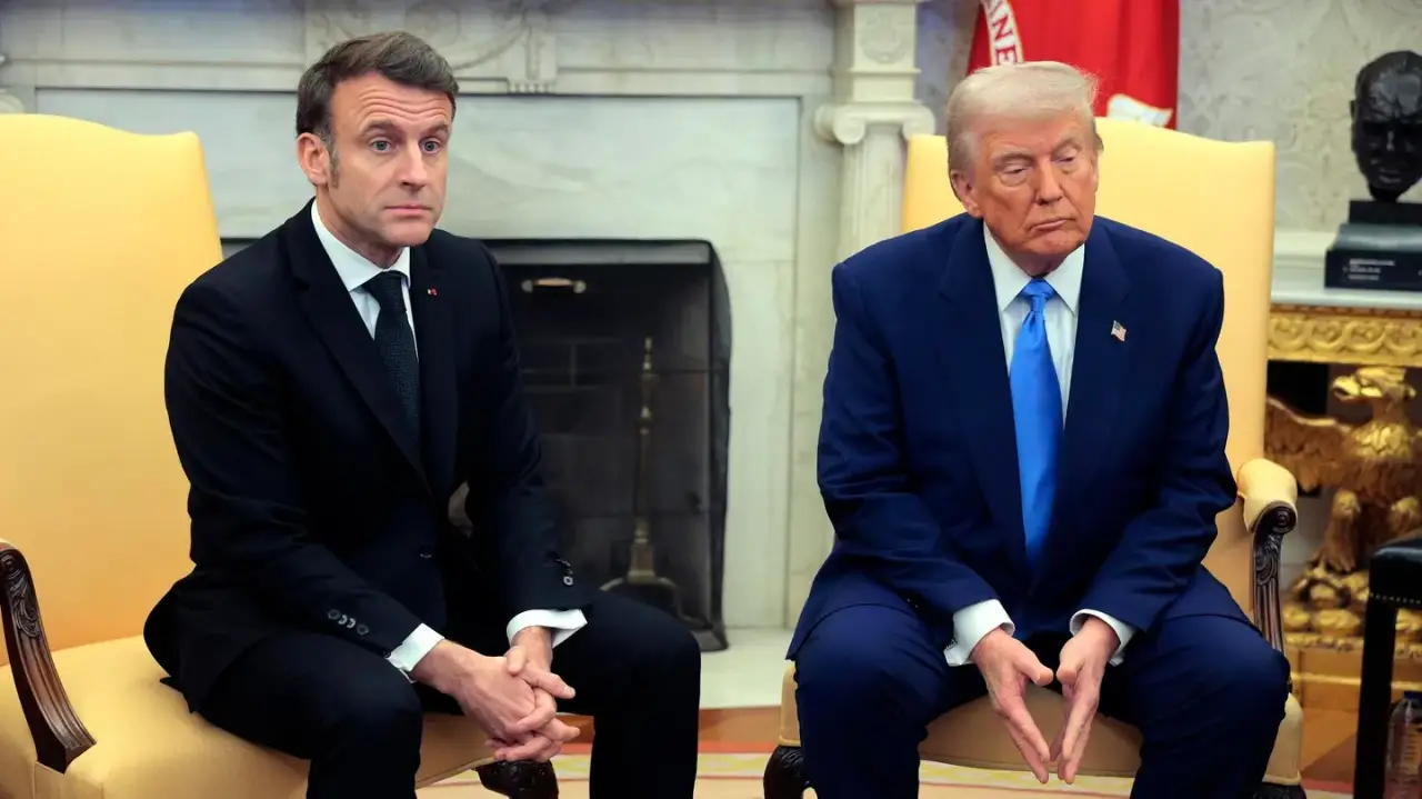 Trump comparte textos privados enviados por Macron y el secretario general de la OTAN sobre Groenlandia