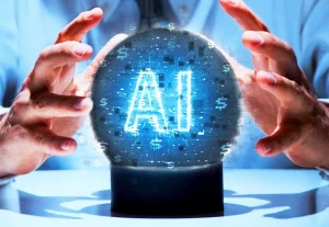 El préstamo para pequeñas empresas siempre ha requerido un poco de adivinación. La IA está haciendo que la bola de cristal sea más difícil de leer. ilustración de Macy Sinreich para Forbes; imágenes por Tetra Images/Getty Images, your_photo/Getty Images