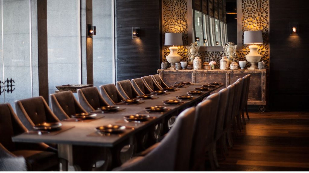 Restaurante Indochina en NIZUC Resort & Spa