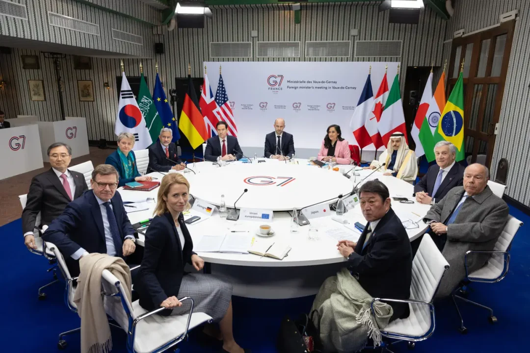 Cancilleres del G7 piden fin de ataques contra civiles e infraestructuras en Medio Oriente