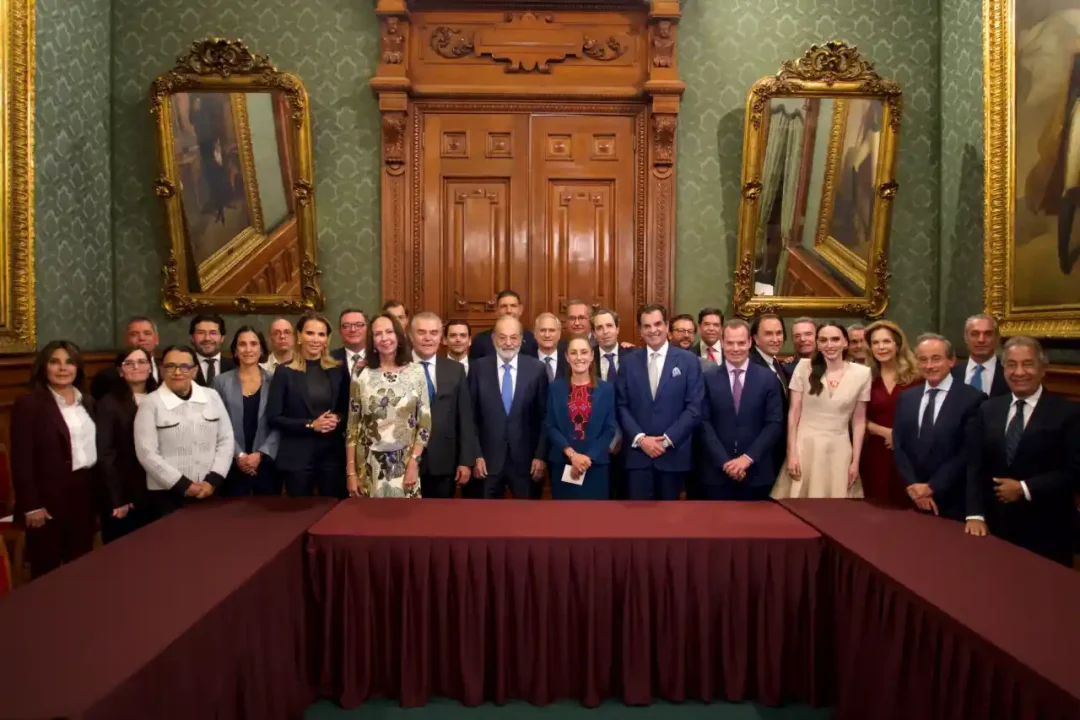 Sheinbaum se reúne con el Consejo Nacional de Inversiones