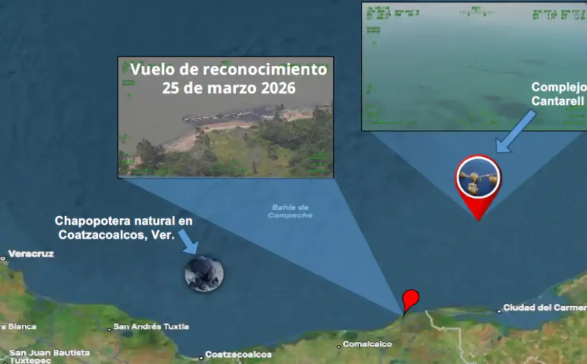Derrame no es severo, fue causado por buque y emanaciones submarinas: gobierno