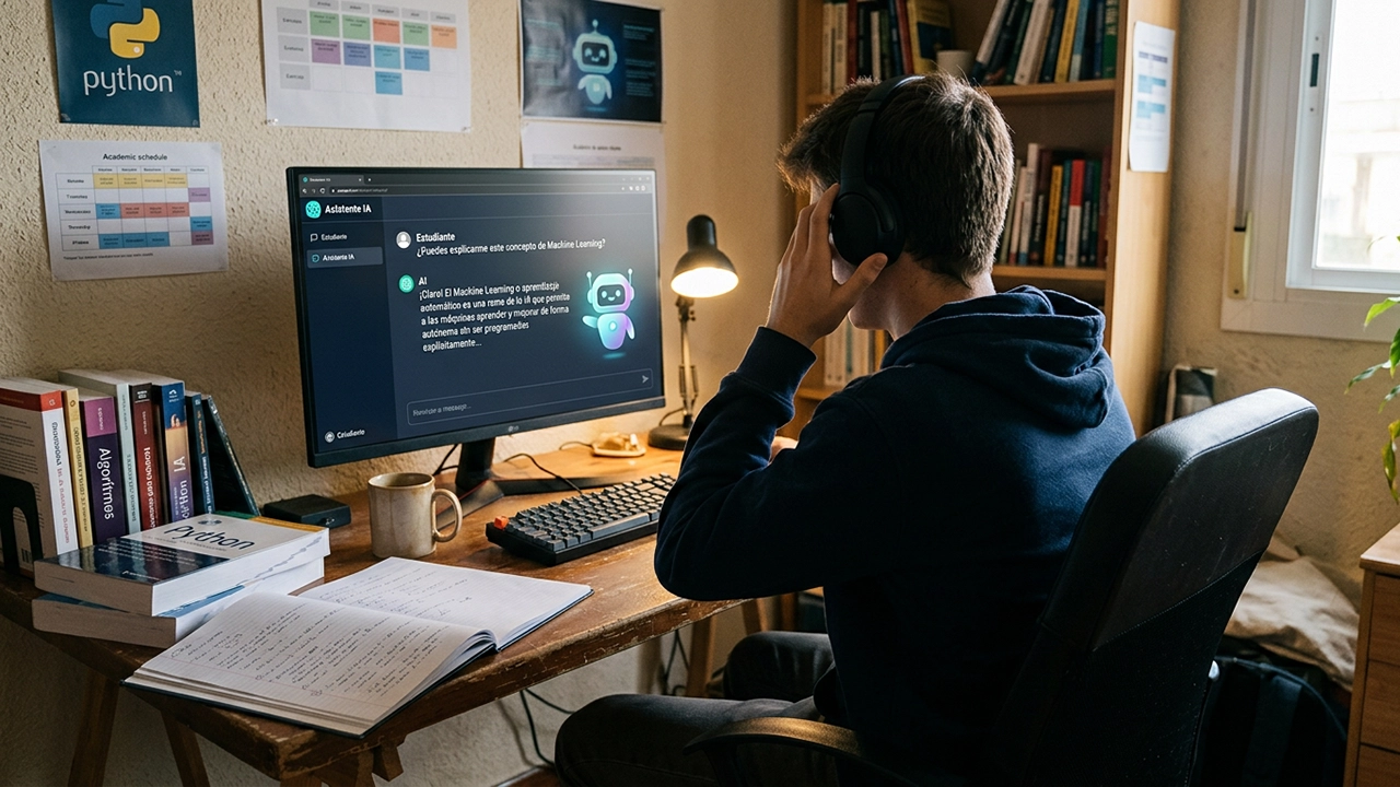 Diseñan un tutor de inteligencia artificial que ayuda a los estudiantes universitarios a razonar en lugar de darles las respuestas
