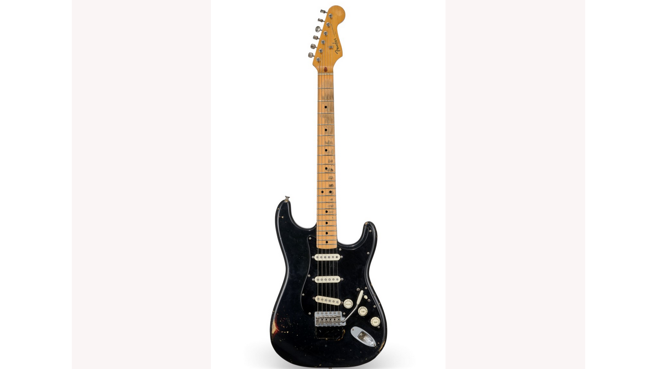 ‘Black Strat’: la guitarra de Gilmour es la más cara vendida en una subasta