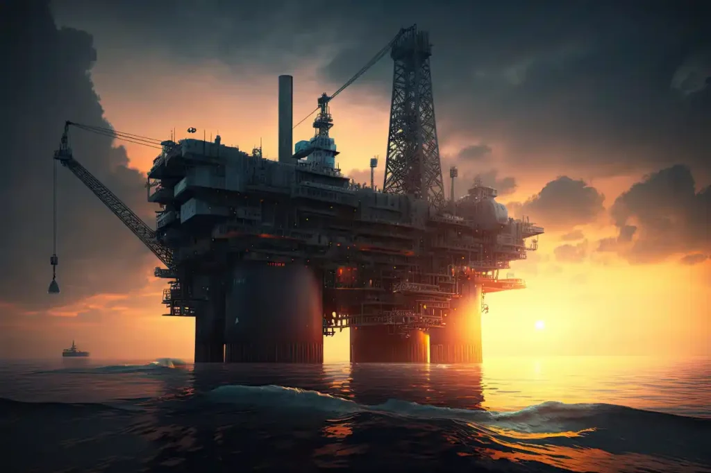 plataforma petrolera