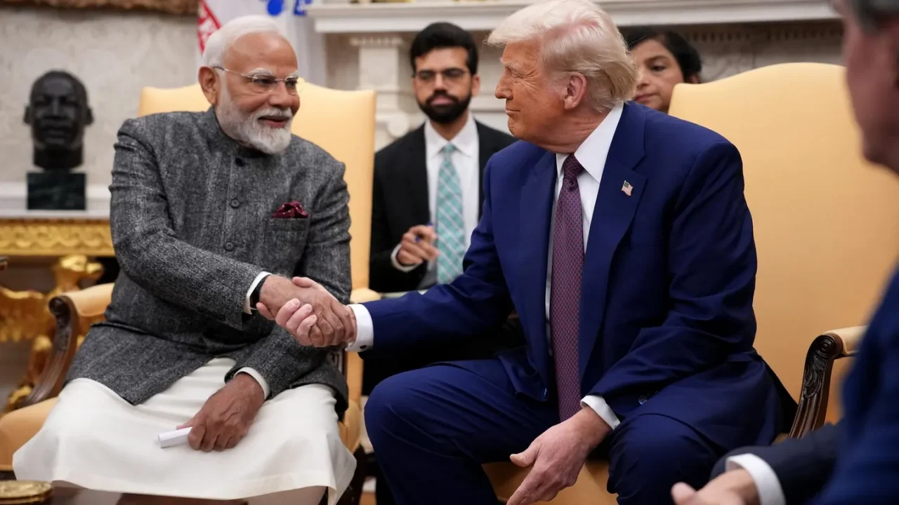 Así fue como una publicación de Truth Social compartida por Trump provocó indignación en la India