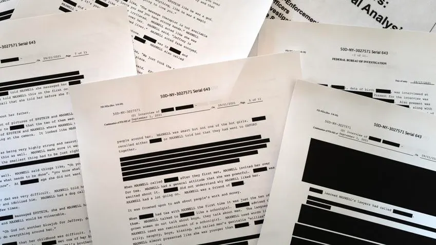 inicia nueva investigación sobre archivos de Epstein mientras las censuras del Departamento de Justicia de EU generan controversia