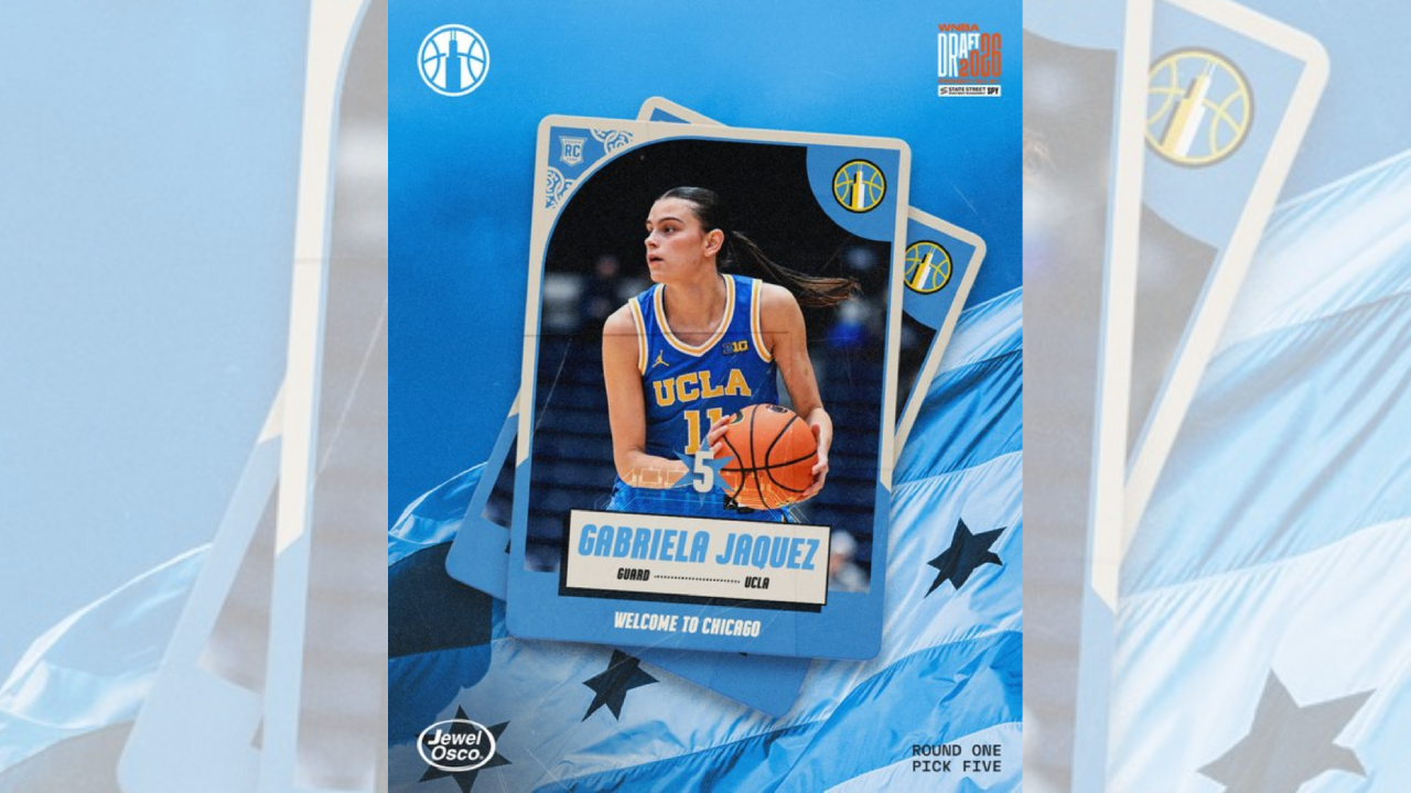 Mexicana Gabriela Jáquez es elegida en el 5 del draft de la WNBA por las Chicago Sky