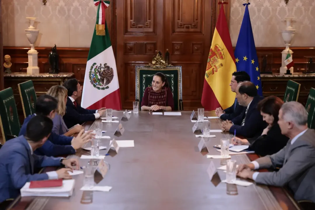Sheinbaum dialoga con ministro de Asuntos Exteriores de España sobre ‘cooperación’ con México
