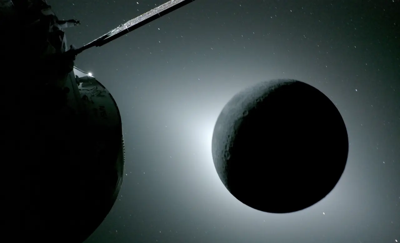 Ver un eclipse desde la Tierra es impresionante; para los astronautas del Artemis II, la escena fue grandiosa