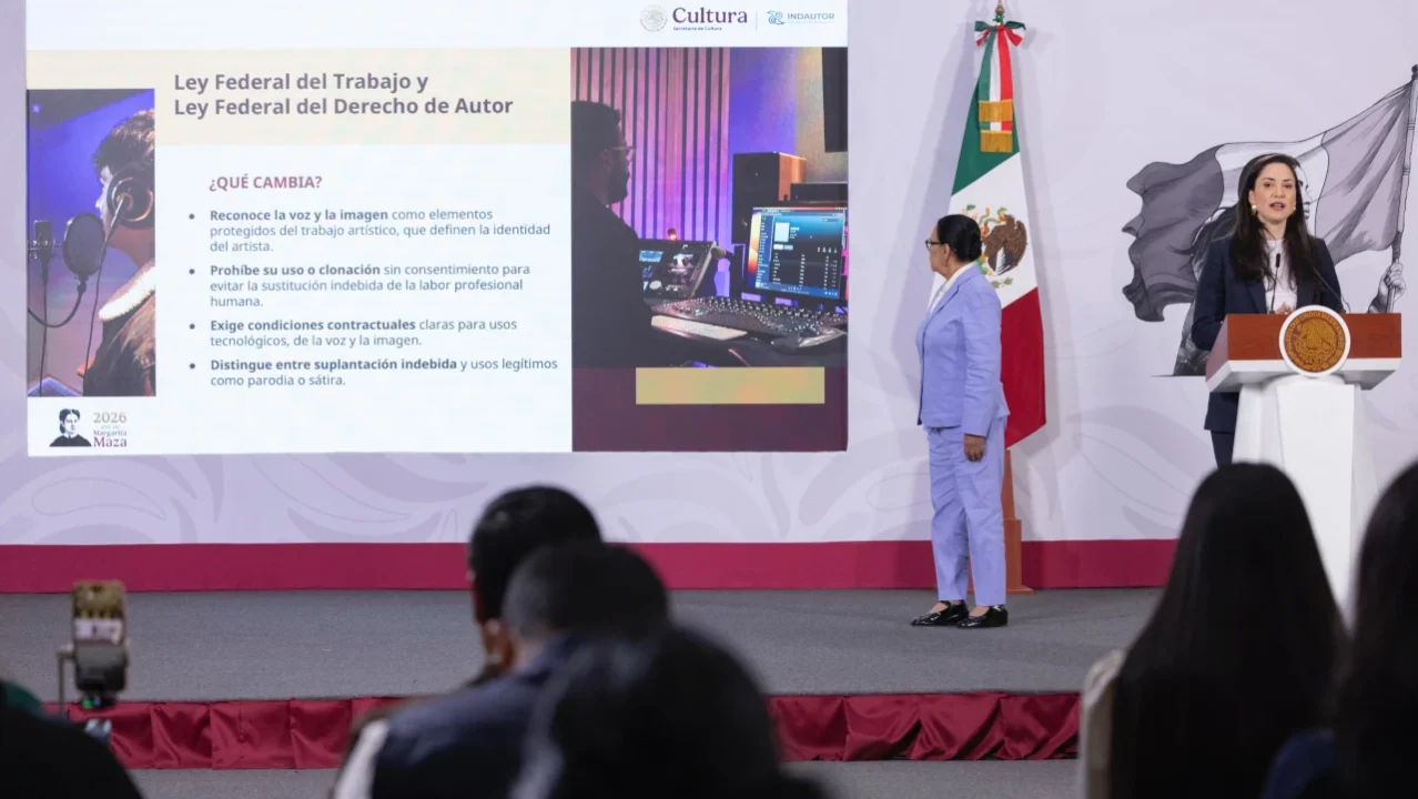 Gobierno renueva Ley de Cine y reforma derecho de autor para proteger a creadores ante la IA
