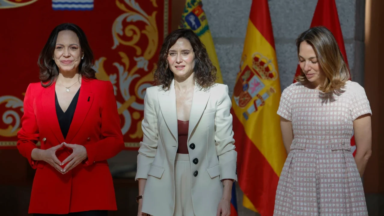 María Corina Machado asegura a miles de venezolanos reunidos en Madrid que el retorno está cerca
