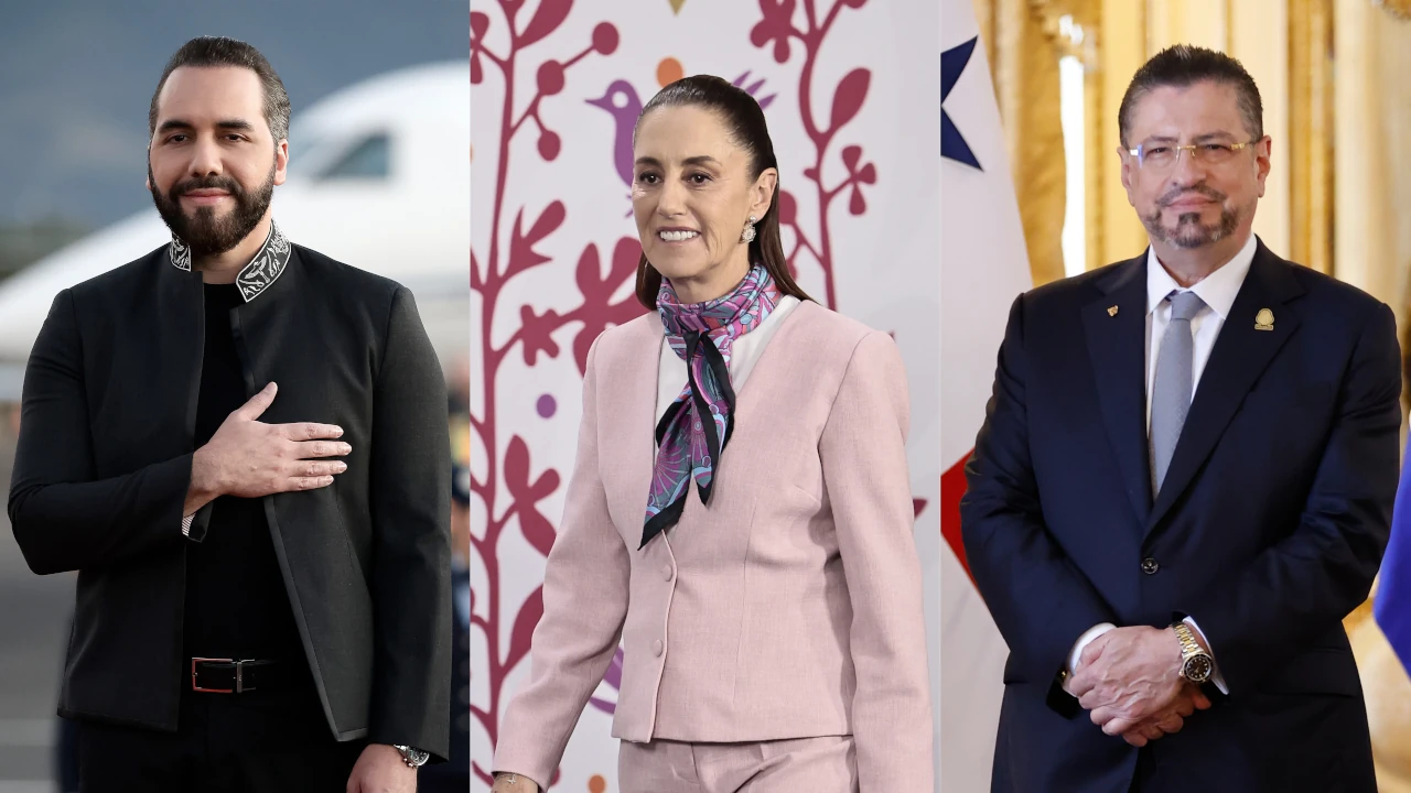 Sheinbaum es segundo lugar en ranking de popularidad de mandatarios latinoamericanos; Bukele encabeza
