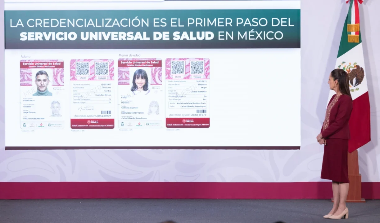 Gobierno de Sheinbaum lanza sistema universal en salud vía decreto presidencial