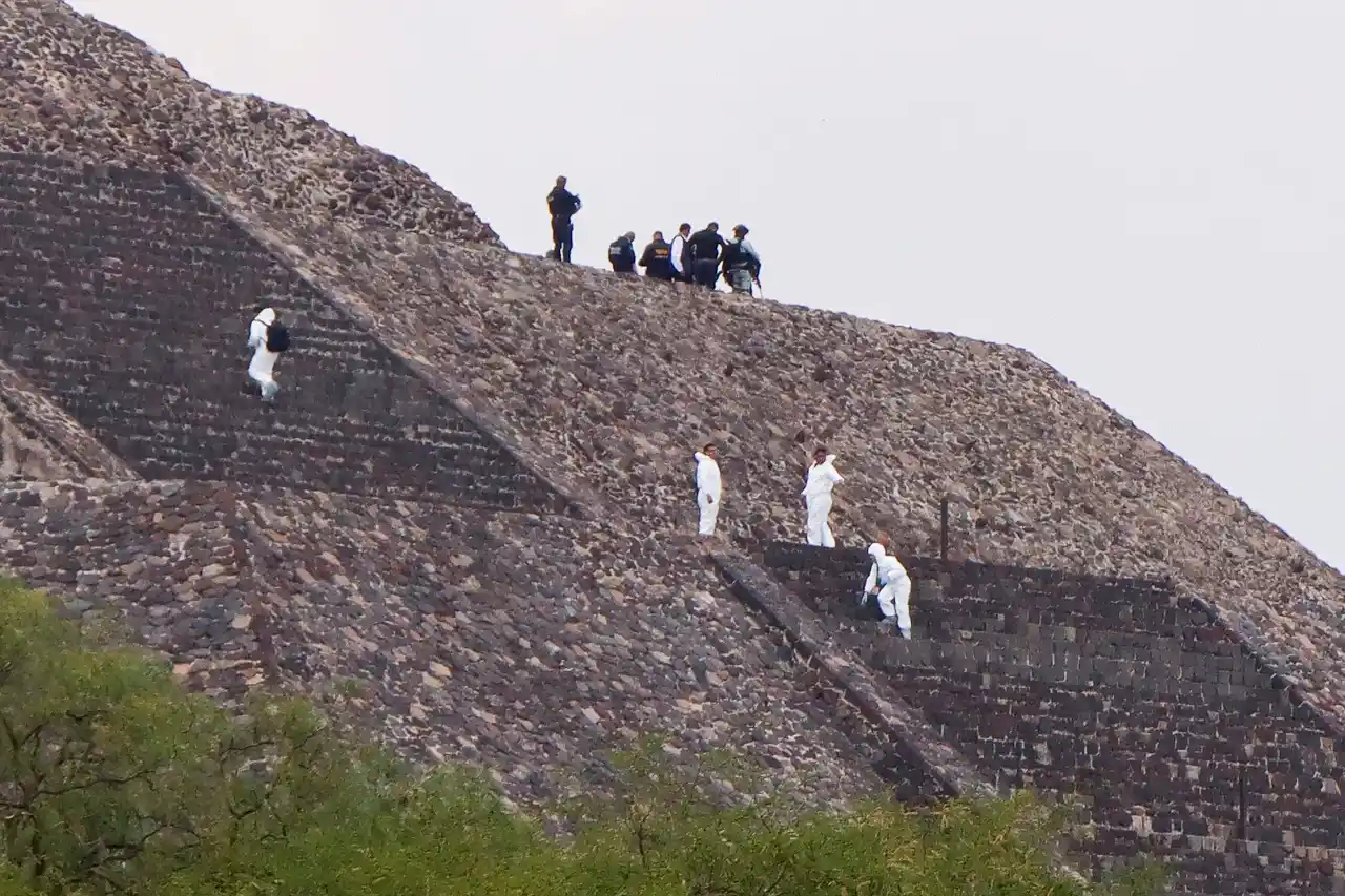 Tiroteo en Teotihuacán: dos muertos y 13 extranjeros heridos