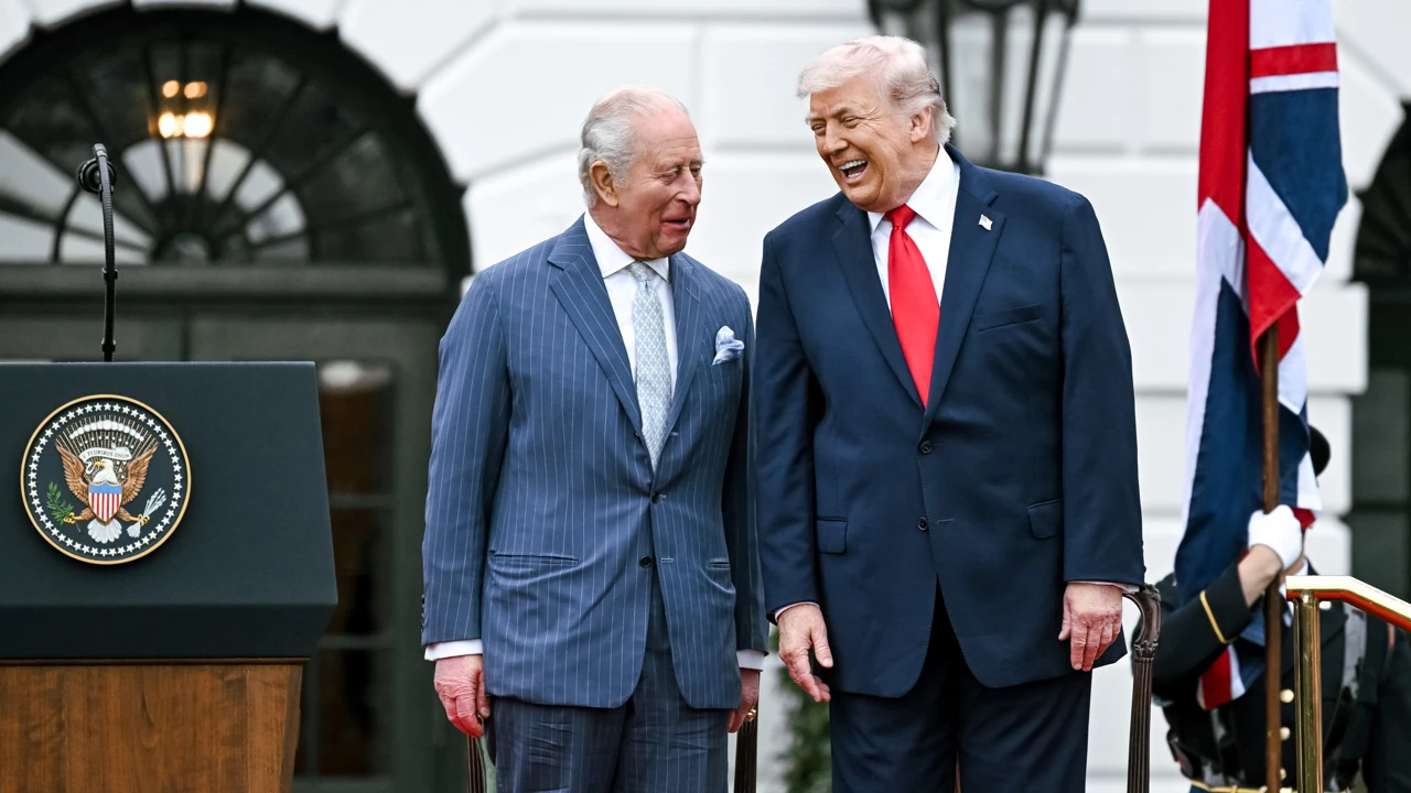 El rey Carlos III a Trump: Si no fuera por nosotros, ustedes hablarían francés