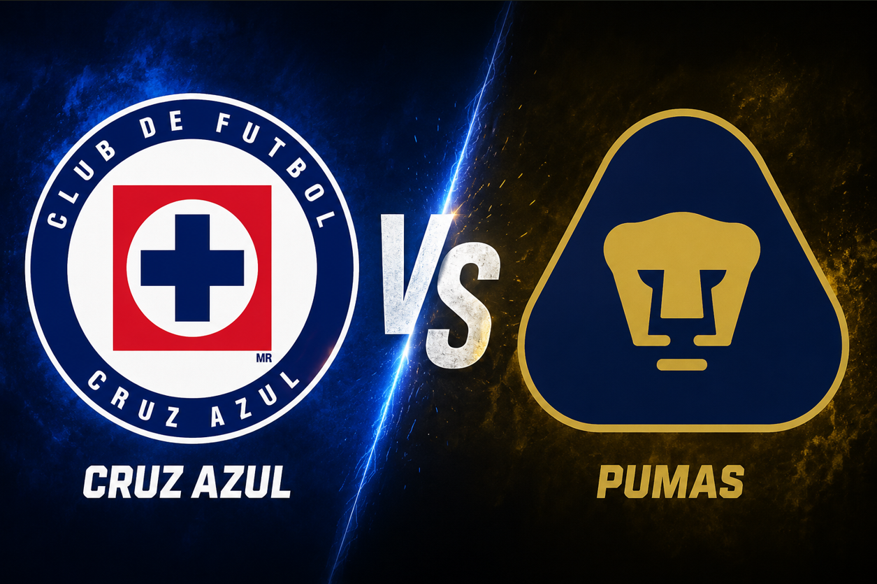 Cruz Azul y Pumas se enfrentan en una final después de 45 años