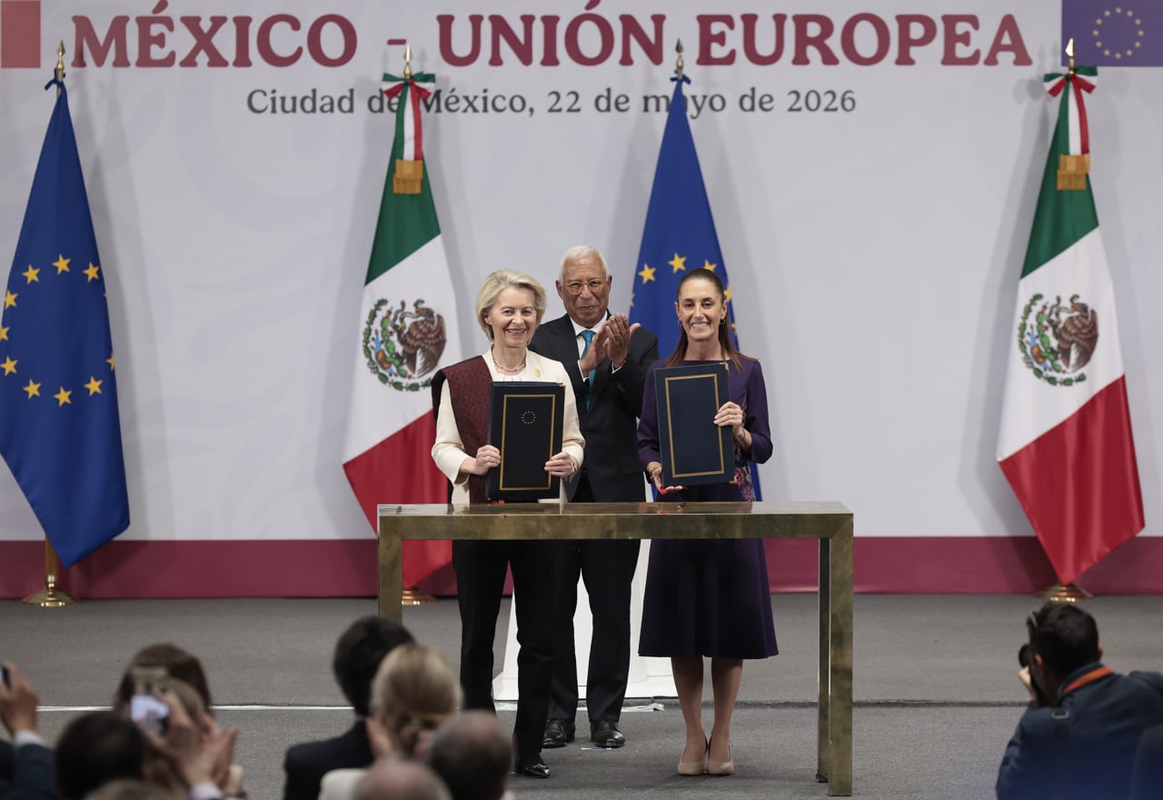 Sheinbaum celebra ‘momento histórico’ en la relación con la UE