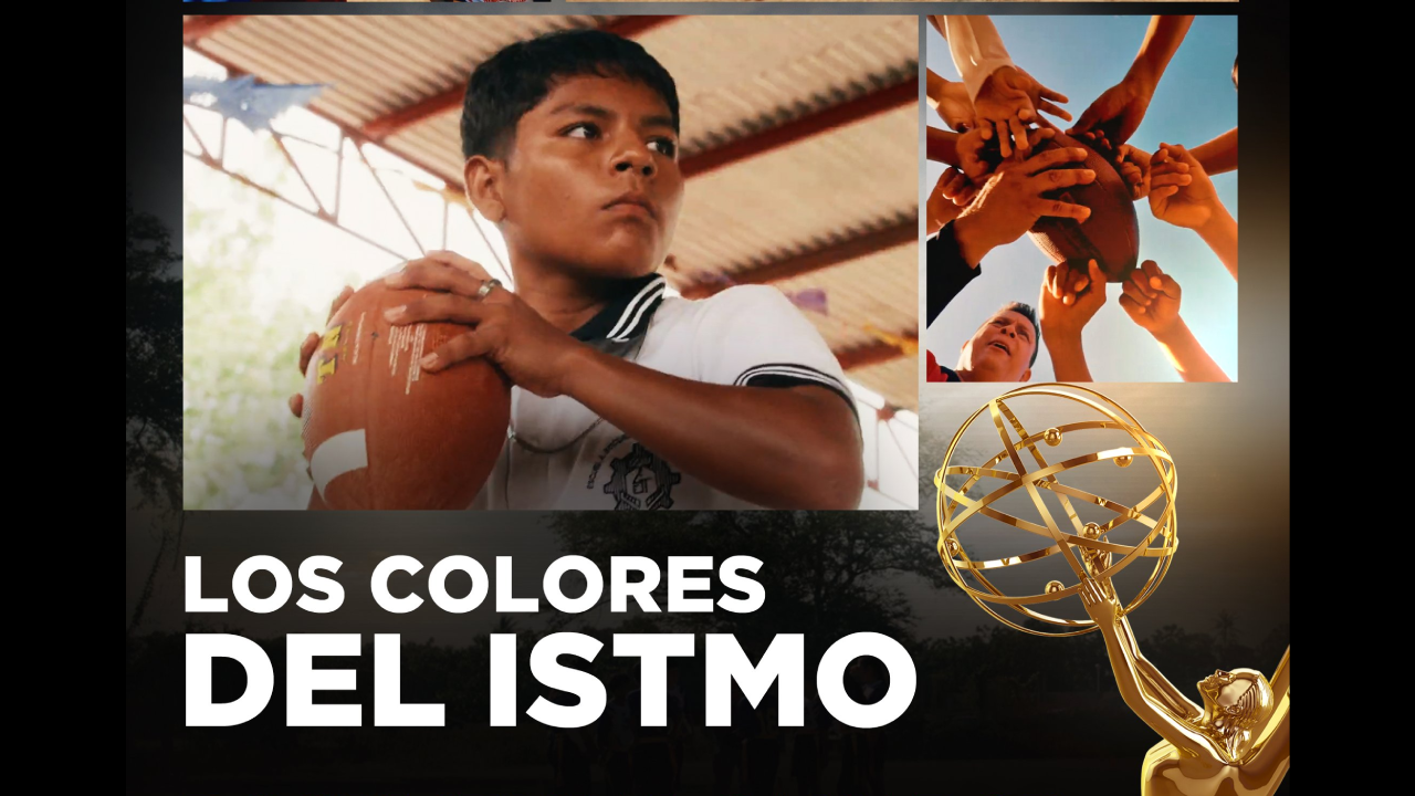 Premian a ‘Los colores del Itsmo’ de NFL México con un Sports Emmy Awards