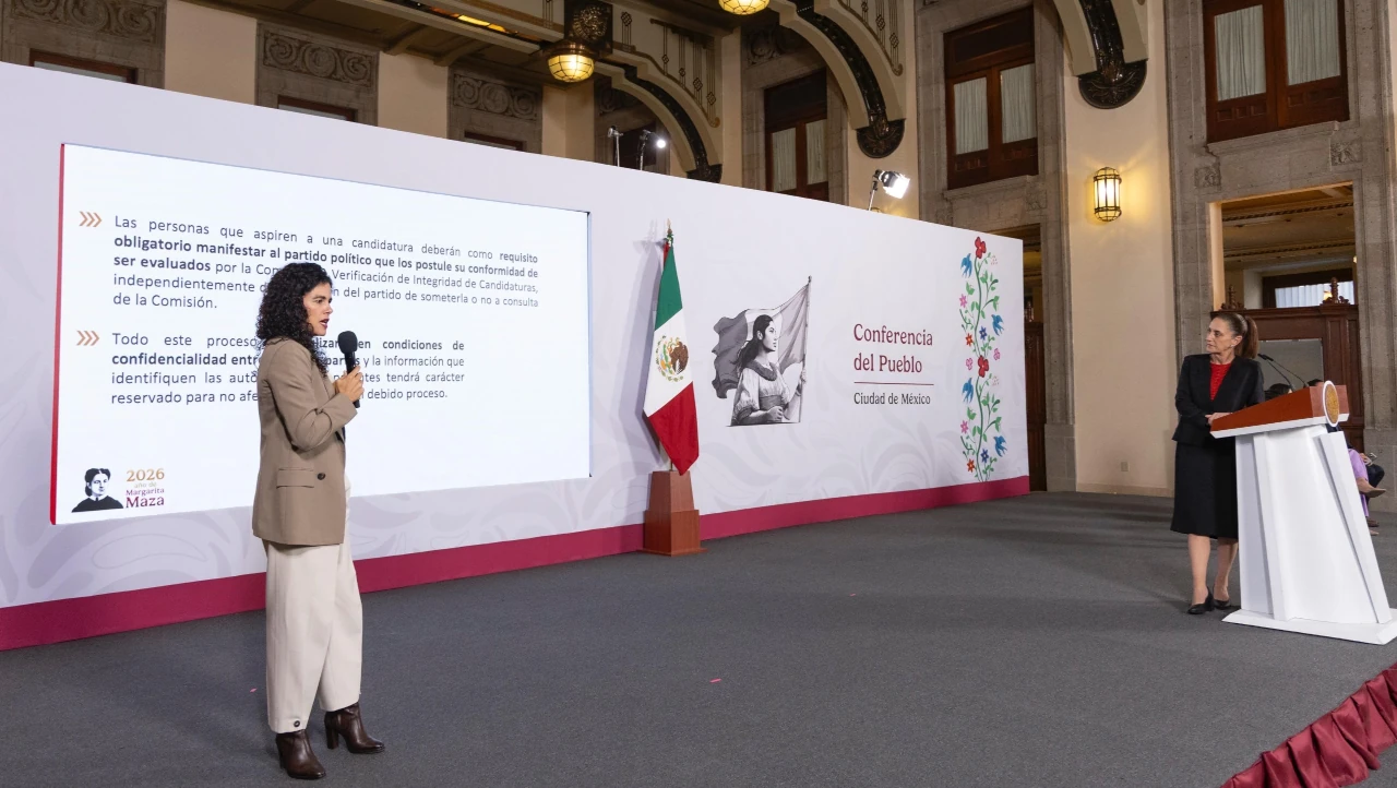 Sheinbaum enviará iniciativa para alertar a partidos sobre candidatos con nexos criminales