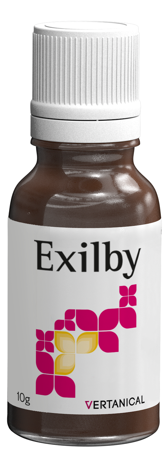 Cannabis en una botella: Exilby es una tintura derivada de una variedad patentada de marihuana cultivada por Vertanical. Cortesía de Vertanical