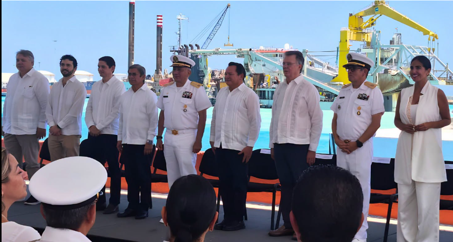 Anuncian inversión privada de 948 mdp para terminal portuaria de Yucatán