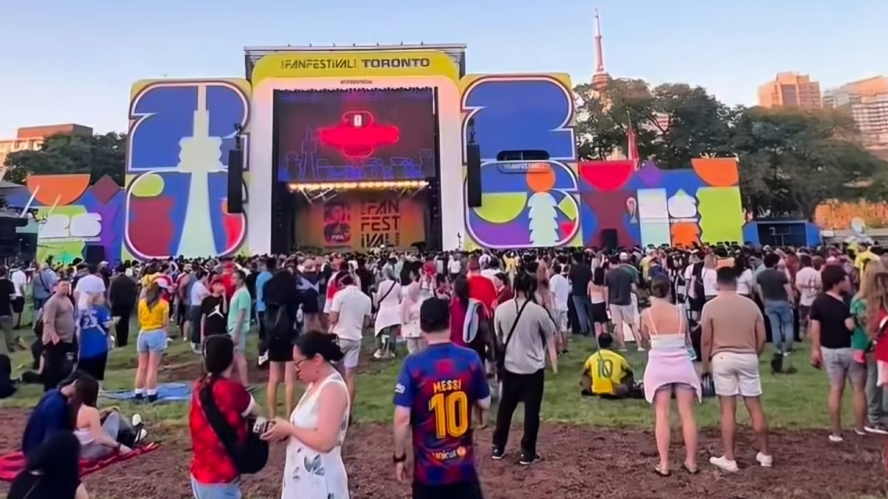 Fan fest del Mundial en Toronto es cancelado por mal clima