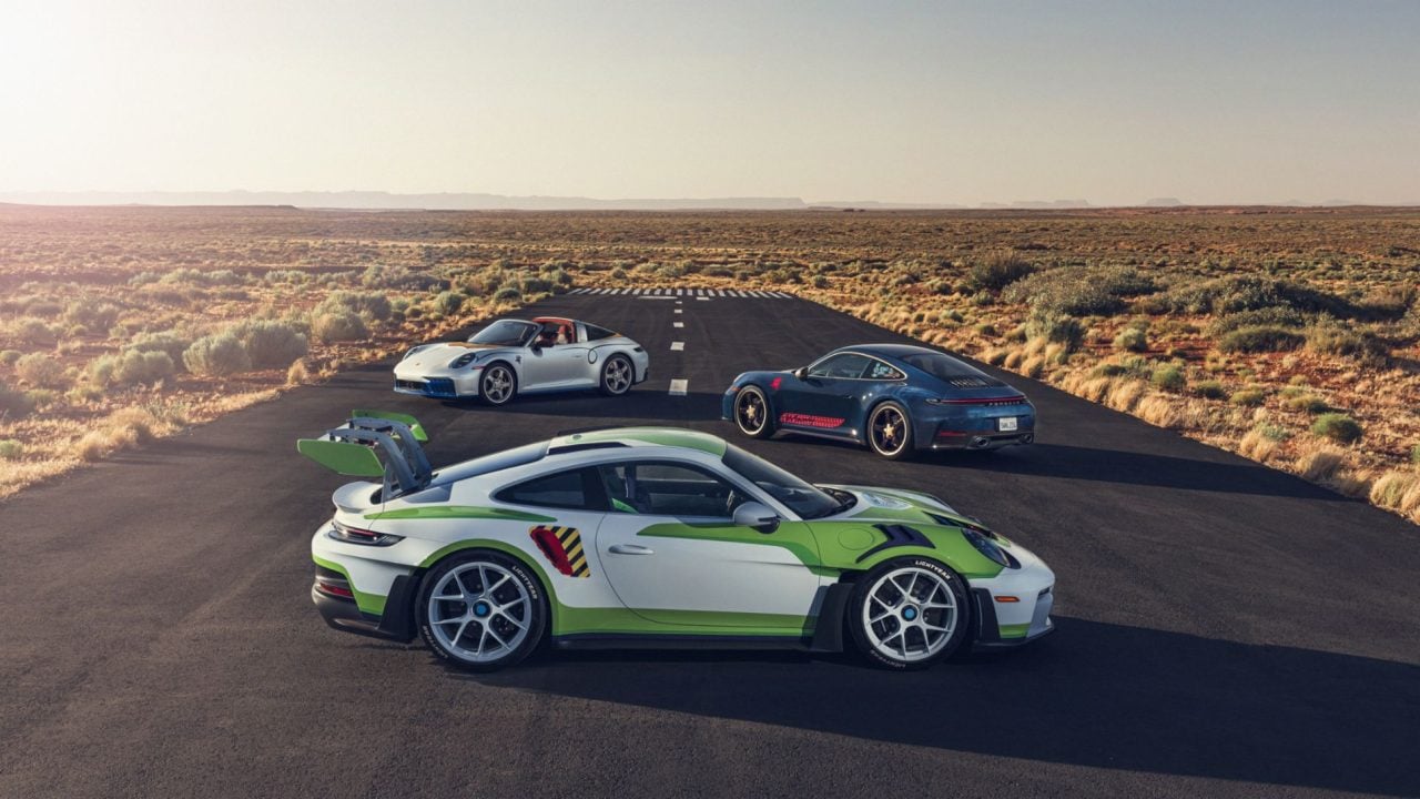 ‘Al infinito y más allá’: Porsche y Pixar aceleran la nostalgia con tres modelos únicos del 911