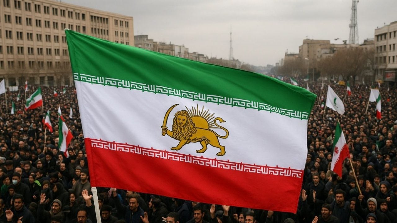 EU avala veto de FIFA a bandera monárquica iraní