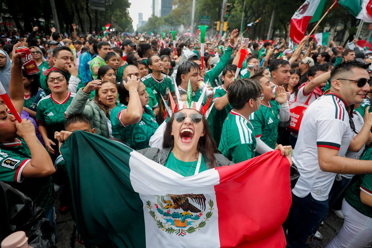 La euforia mundialista continúa en México tras la jornada inaugural